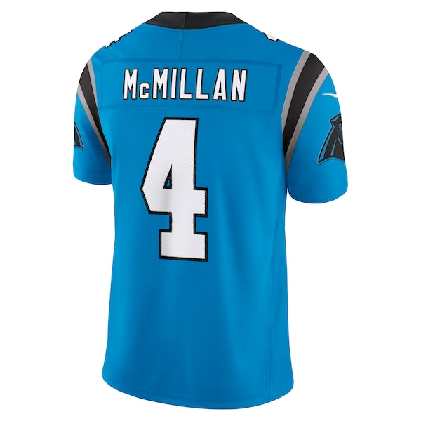 Tetairoa McMillan Carolina Panthers Jerseys Teams Alternate Vapor F.U.S.E. Stitched Limited Jersey - Blue