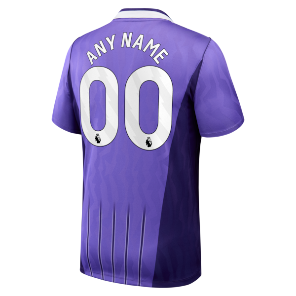 Tottenham Hotspur Jerseys Teams 2026/27 Third Stadium Replica Custom Jersey - Purple