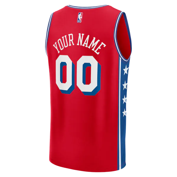 Jerseys Teams Philadelphia 76ers Fanatics Fast Break Jersey - Red