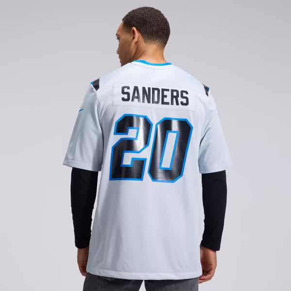 Barry Sanders Detroit Lions Nike 2026 Rivalries Collection Game Jersey - Silver