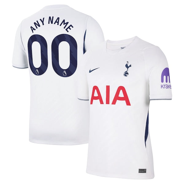 Nike Tottenham Hotspur 2026/27 Home Stadium Replica Custom Jersey White