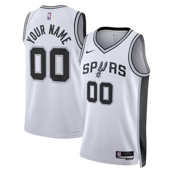 Jerseys Teams Nike Unisex San Antonio Spurs Swingman Custom Jersey White Association