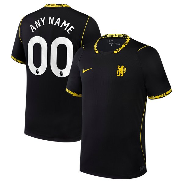 Chelsea Jerseys Teams 2026/27 Away Stadium Replica Custom Jersey - Black