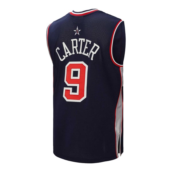 Jerseys Teams Mitchell & Ness Men's Vince Carter USA Basketball 2000 Authentic Jersey - Navy