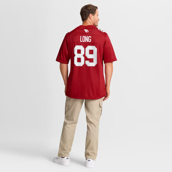 Hunter Long Arizona Cardinals Nike Team Game Jersey - Cardinal