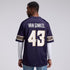 Andrew Van Ginkel Minnesota Vikings Jerseys Teams 2026 Rivalries Collection Game Jersey - Purple