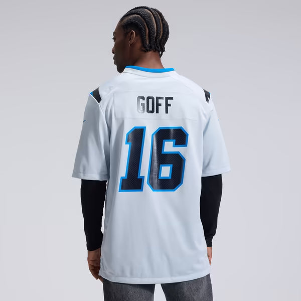 Jared Goff Detroit Lions Jerseys Teams 2026 Rivalries Collection Game Jersey - Silver