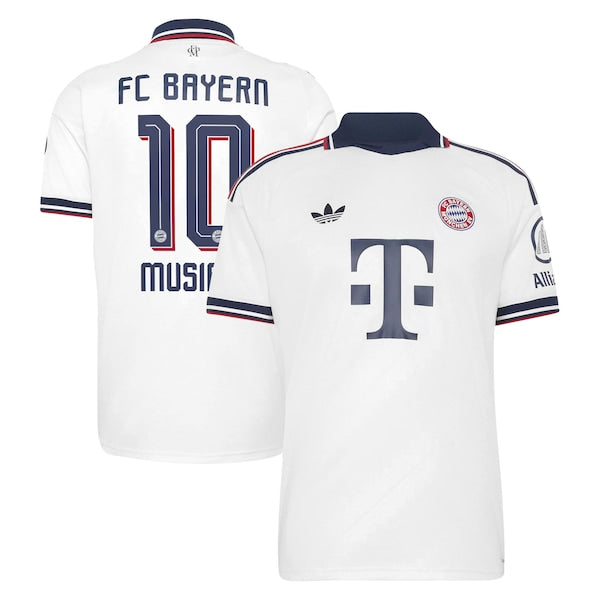 Jamal Musiala Bayern Munich Jerseys Teams 2026/27 Away Replica Jersey - White