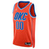 Jerseys Teams Jordan Brand Unisex OKC Thunder Statement Jersey Orange