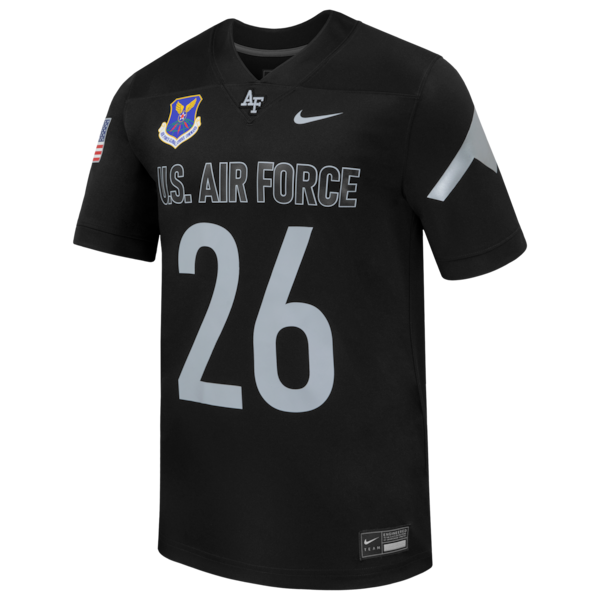 #26 Air Force Falcons Jerseys Teams 2026 Rivalry Collection Replica Football Jersey - Black