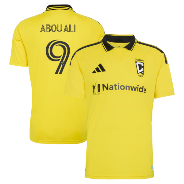Wessam Abou Ali Columbus Crew Jerseys Teams 2026 The Crafted for Excellence Kit Replica Jersey - Yellow