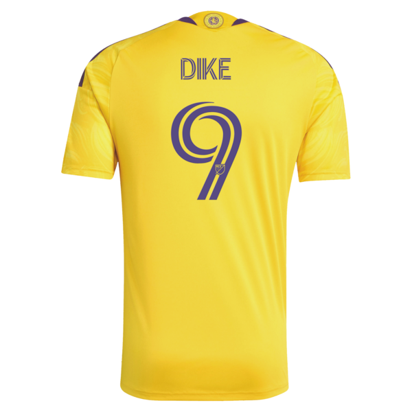 Daryl Dike Orlando City SC Jerseys Teams 2026 Sunken Treasure Kit Secondary Replica Jersey - Yellow