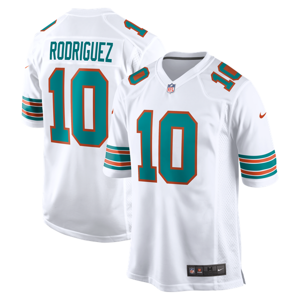 Jacob Rodriguez Miami Dolphins Jerseys Teams Alternate Game Jersey - White