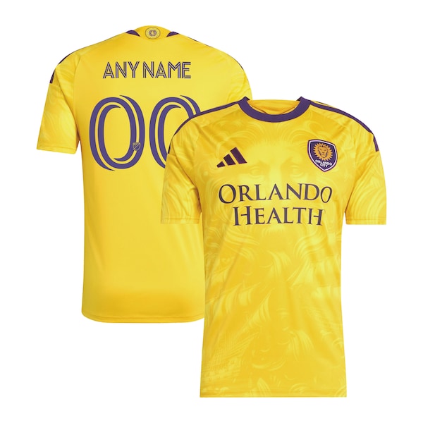 Adidas Orlando City SC 2026 Sunken Treasure Kit Replica Custom Jersey Yellow
