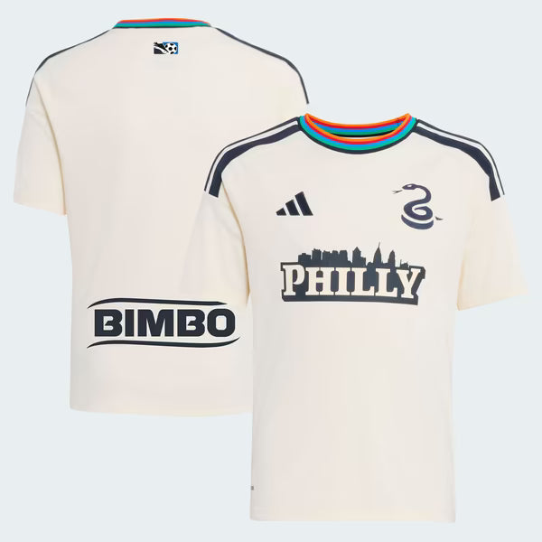 Philadelphia Union adidas Youth 2026 Archive Replica Jersey - Tan