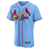 St. Louis Cardinals Jerseys Teams Alternate Sponsor Patch Authentic Jersey - Light Blue