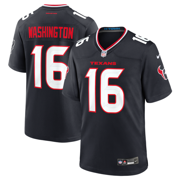 Montrell Washington Houston Texans Jerseys Teams Team Game Jersey - Navy