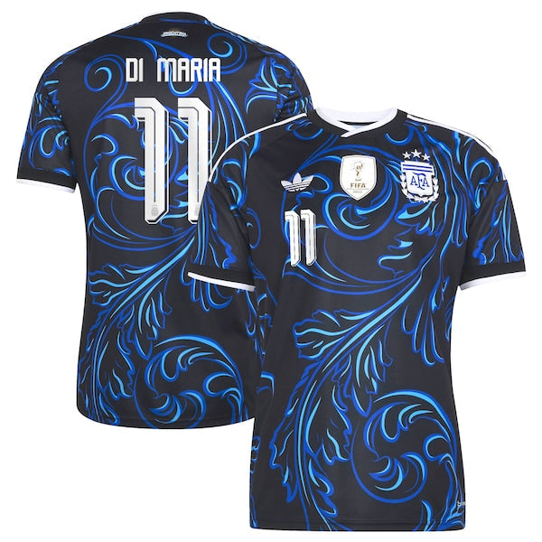 Adidas Angel Di Maria Argentina National Team 2026 Away Replica Jersey Black