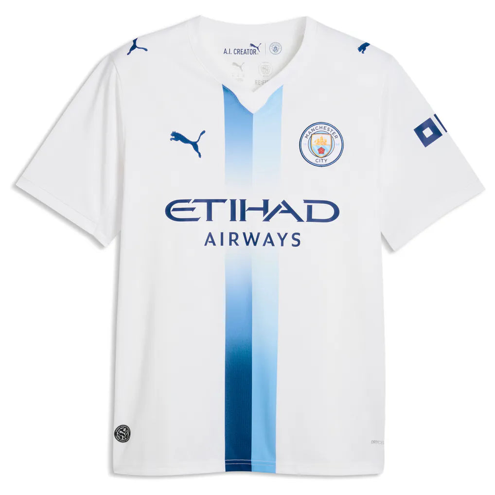 Phil Foden Manchester City Jerseys Teams 2026/27 Third Replica Jersey - White