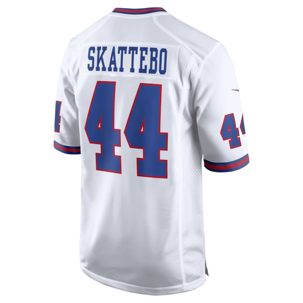 Cam Skattebo New York Giants Jerseys Teams Alternate Vintage White Game Jersey - White