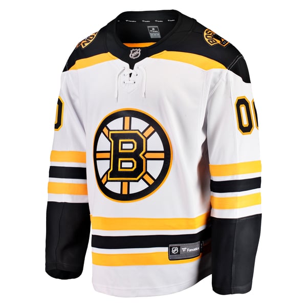 Jerseys Teams Boston Bruins Fanatics Away Breakaway Custom Jersey