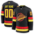 Jerseys Teams Fanatics Vancouver Canucks Alternate Premium Custom Jersey Black