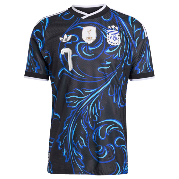 Adidas Rodrigo De Paul Argentina National Team 2026 Away Authentic Jersey Black