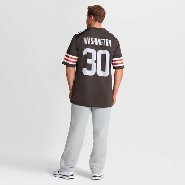 Zion Washington Cleveland Browns Jerseys Teams Team Game Jersey - Brown