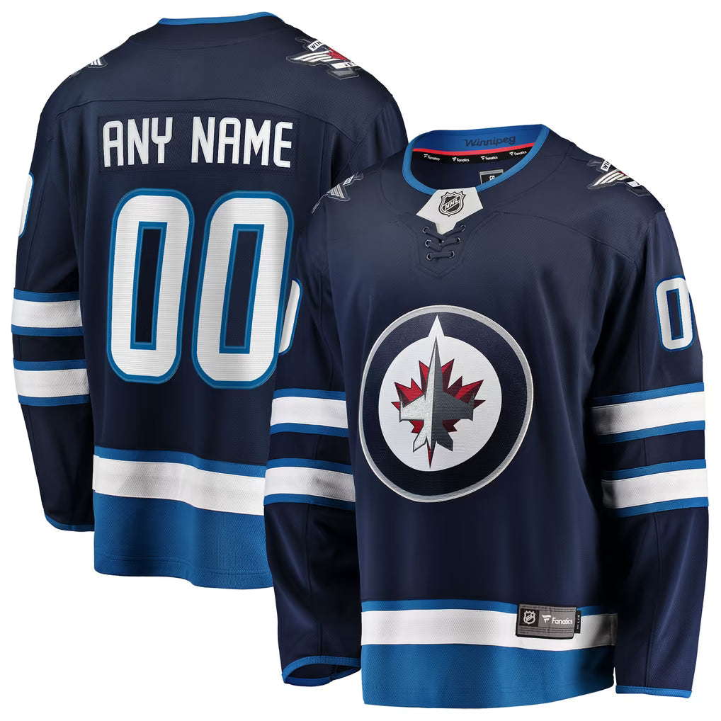 Jerseys Teams Winnipeg Jets Fanatics Home Breakaway Custom Jersey
