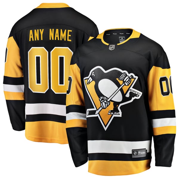 Jerseys Teams Fanatics Pittsburgh Penguins Breakaway Custom Jersey