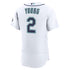 Cole Young Seattle Mariners Nike Home 50th Season Authentic Jersey - White