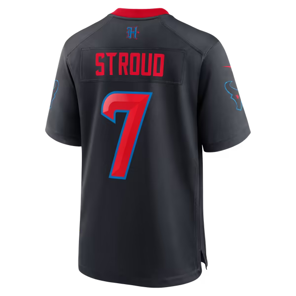 C.J. Stroud Houston Texans Jerseys Teams Alternate 2 25th Season Game Jersey - Navy