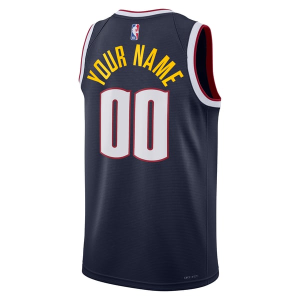 Jerseys Teams Nike Unisex Denver Nuggets Swingman Navy Custom Jersey