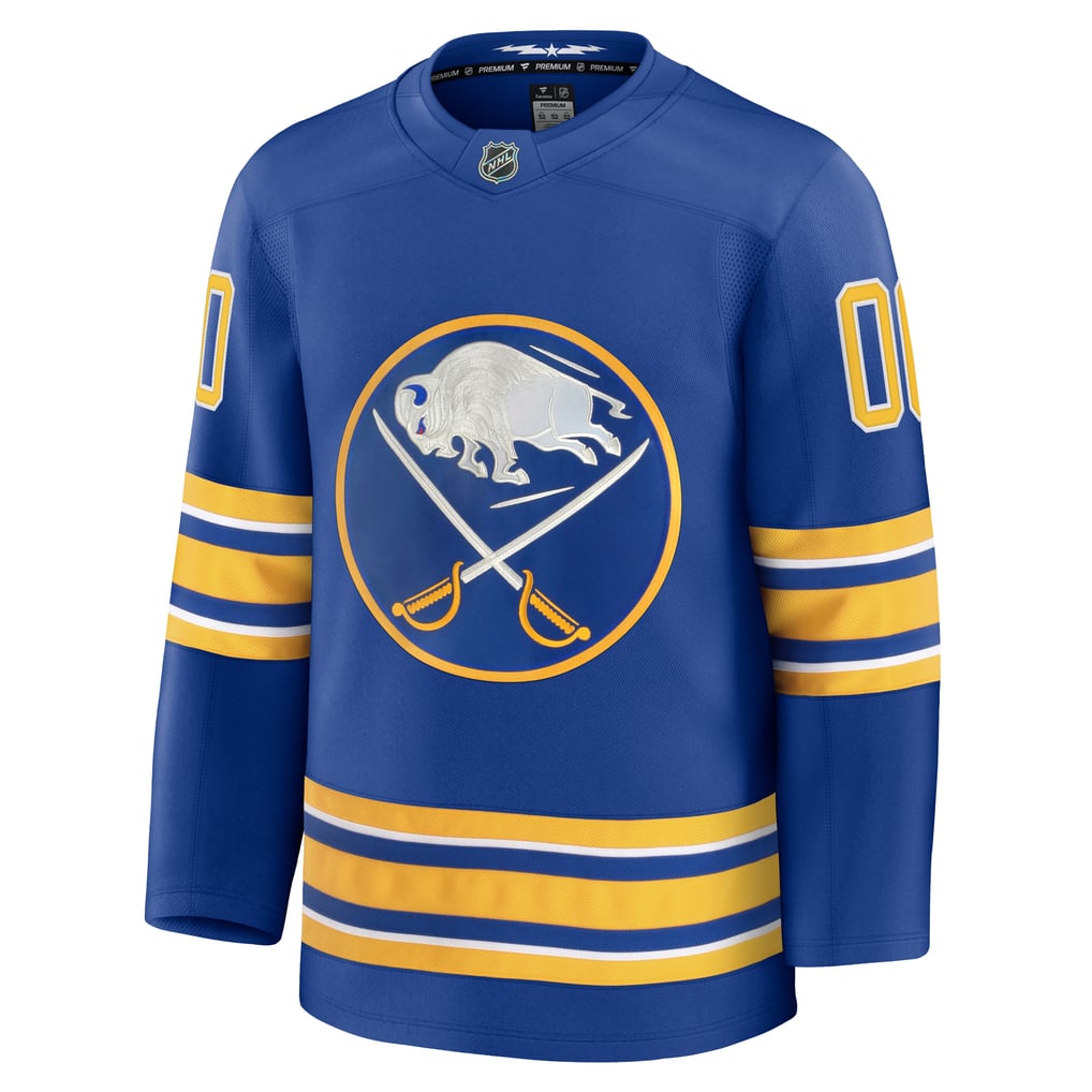 Jerseys Teams Fanatics Buffalo Sabres Home Premium Custom Jersey Royal