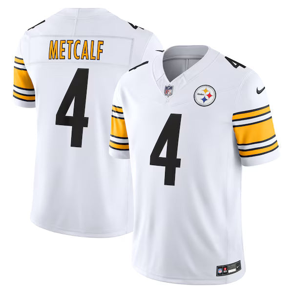 DK Metcalf Pittsburgh Steelers Jerseys Teams Vapor F.U.S.E. Stitched Limited Jersey - White