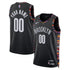 Jerseys Teams Brooklyn Nets Nike Unisex 2025/26 City Edition Custom Jersey - Black