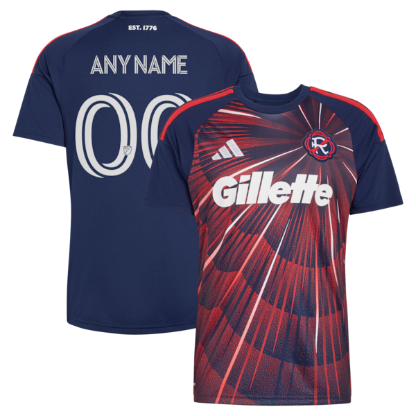 Customized New England Revolution 2026 Independence Day Replica Custom Jersey Blue