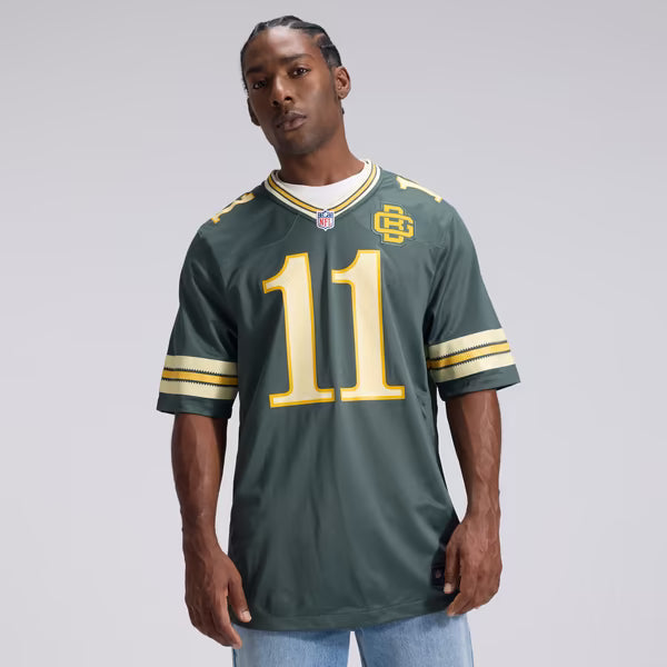 Jayden Reed Green Bay Packers Nike 2026 Rivalries Collection Game Jersey - Green