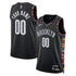 Jerseys Teams Brooklyn Nets Nike Unisex 2025/26 City Edition Custom Jersey - Black