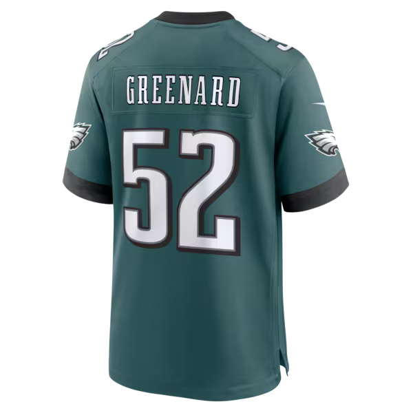 Jonathan Greenard Philadelphia Eagles Jerseys Teams Team Game Jersey - Midnight Green