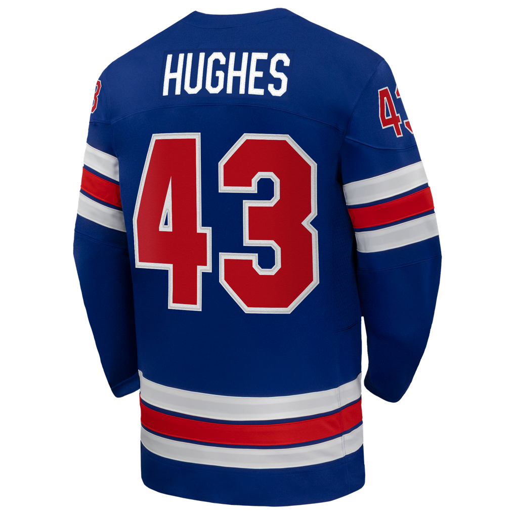 Jerseys Teams Nike Quinn Hughes US Hockey 2026 Home Jersey