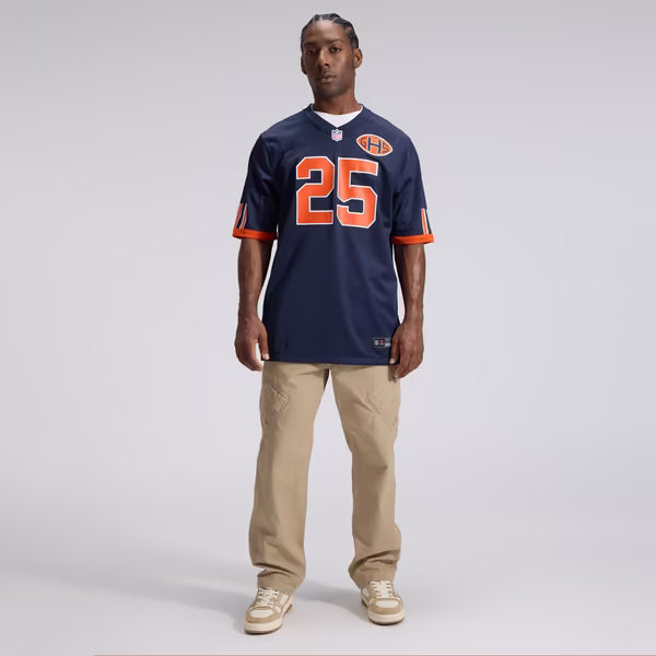 Kyle Monangai Chicago Bears Jerseys Teams 2026 Rivalries Collection Game Jersey - Navy