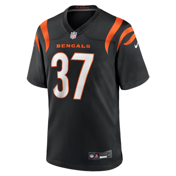 P.J. Jules Cincinnati Bengals Jerseys Teams Game Player Jersey - Black