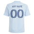 Adidas Sporting Kansas City Youth 2025 One KC Replica Custom Jersey Light Blue