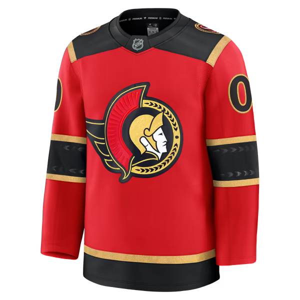 Jerseys Teams Ottawa Senators Fanatics Alternate Custom Jersey Red