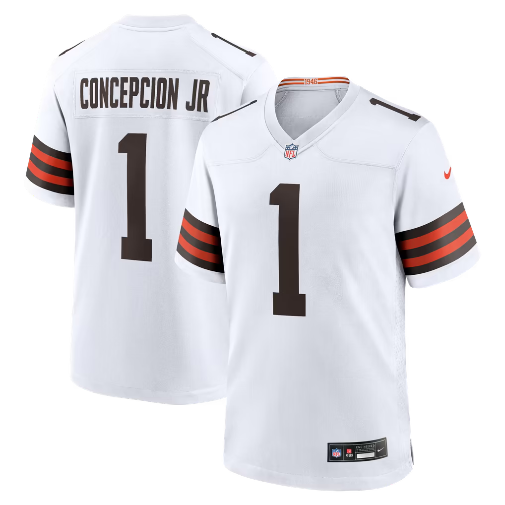 KC Concepcion Jr. Cleveland Browns Nike Game Jersey - White