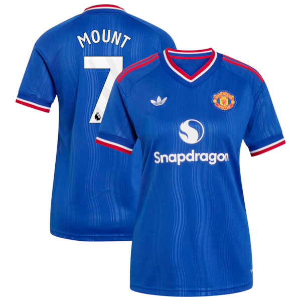 Mason Mount Manchester United Jerseys Teams Women's 2026/27 Away Replica Jersey - Royal