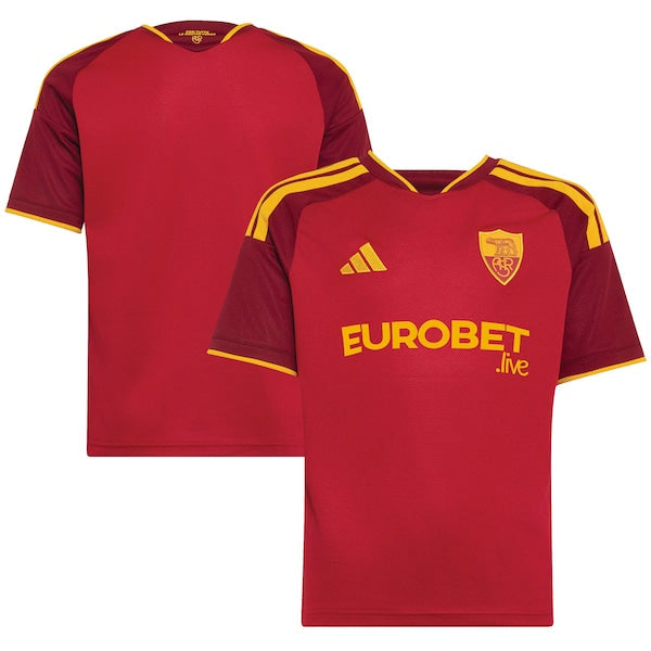 AS Roma Jerseys Teams Youth 2026/27 Home Replica Jersey - Red