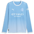 Jerseys Teams Manchester City 2026/27 Home Replica Long Sleeve Custom Jersey Light Blue