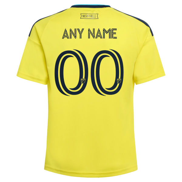 Customized Nashville SC 2026 The Reverb Kit Replica Custom Jersey Yellow